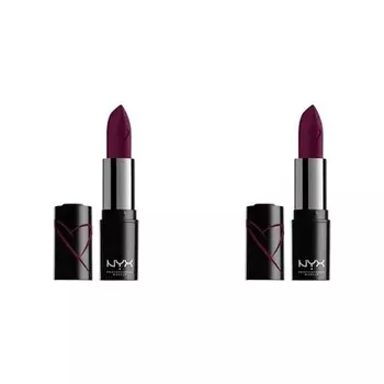 Атласная губная помада Shout Loud с маслом ши — Into The Night Deep Grape, Nyx Professional Makeup
