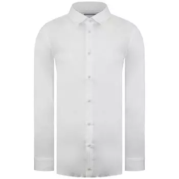 Атласная рубашка беллоу Ted Baker, белый