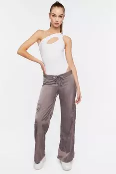 Атласные брюки-карго Forever 21