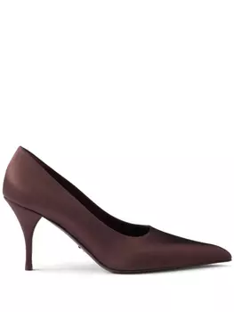 Атласные туфли Prada, красный