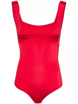 Atu Body Couture боди с квадратным вырезом, красный
