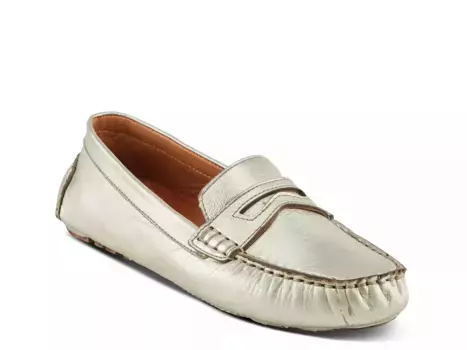 Audette Мокасины Spring Step, Silver Metallic