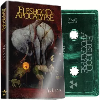 Аудиокассета Fleshgod Apocalypse: Veleno (Green Cassette)