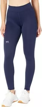 Аутентичные леггинсы Under Armour, цвет Midnight Navy/White