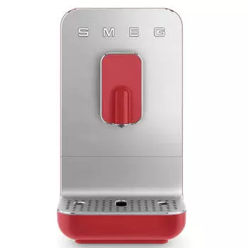 Автоматическая кофемашина Smeg BCC01RDM, красный/серый