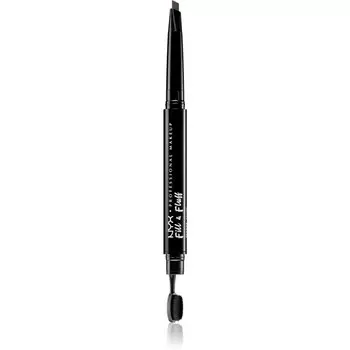 Автоматический карандаш для бровей NYX Professional Makeup Fill & Fluff оттенок 06 — Брюнетка