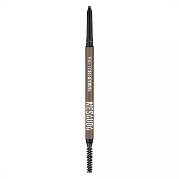 Автоматический карандаш для бровей sketch brows Mesauda, цвет nr. 101 blonde, вес 0.09 гр.