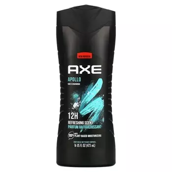 Axe Apollo Гель для душа «Шалфей и кедр», 16 жидких унций (473 мл)