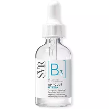 B3 Ampoule Hydra Уплотняющая сыворотка для лица против морщин 30 мл, Svr