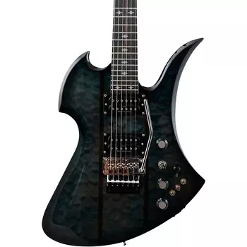 B.C. Rich Mockingbird Legacy ST с электрогитарой Floyd Rose Black Burst