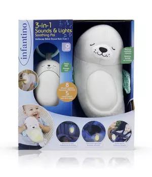 B-Kids, Ночник Infantino 3в1 - Seal
