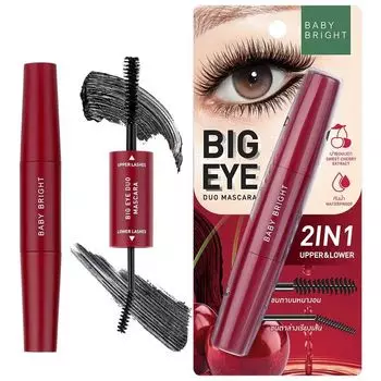 Baby Bright Тушь для ресниц Big Eye Duo 8г. Черный, Black