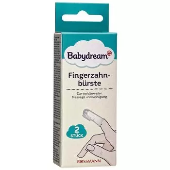 Babydream, зубная щетка для первых зубов, 2 шт.