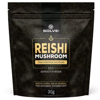 Бад с экстрактами грибов 10:1 Solve Labs Reishi, 30 гр
