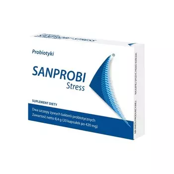 БАД Санпроби Стресс, 20 капсул Sanprobi
