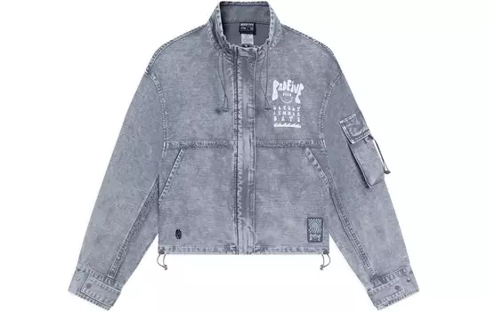 Badfive джинсовая куртка женская серая Lining