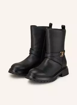 Байкерские ботинки Tommy Hilfiger, черный