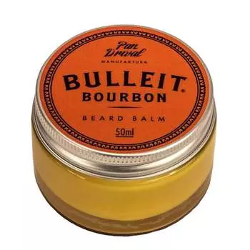 Бальзам для бороды, 50 мл Mr. Drwal, Bulleit Bourbon, Pan Drwal
