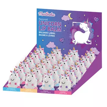 Бальзам для губ для детей big unicorn lip balm Martinelia, вес 1.5 гр.