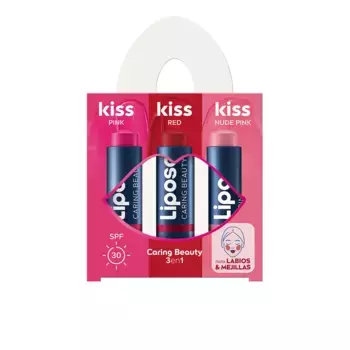 Бальзам для губ Kiss kiss kiss pack Liposan, 3 шт.