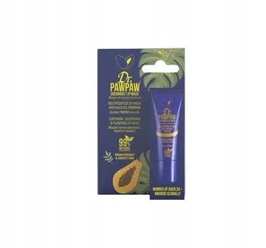 Бальзам для губ с пептидами Lip Mask Overnight Lip Balm dr PAWPAW 10 мл Dr. PAWPAW