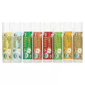 Бальзам для губ Sierra Bees, 8 штук по 4,25 г