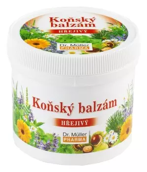 Бальзам для снятия боли в мышцах и суставах Dr. Mller Horse balm Warm