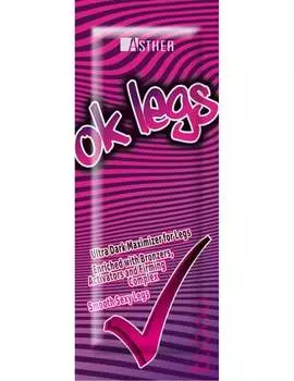 Бальзам для загара стойких ног, саше, 15 мл Asther, OK Legs