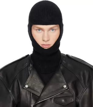 Балаклава Porterville Skull Rick Owens, черный