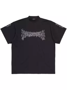 Balenciaga футболка Darkwave, черный