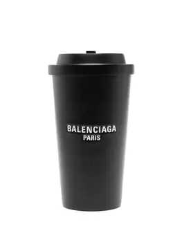 Клатч Balenciaga 9AM Coffee Cup, черный