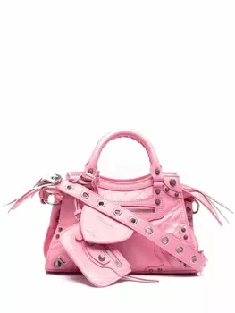 Balenciaga маленькая сумка-тоут Neo Cagole, розовый