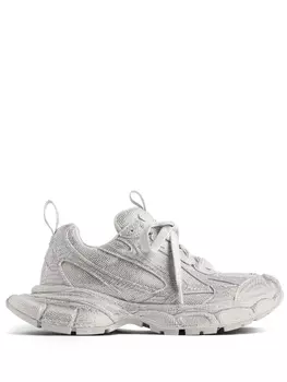 Balenciaga массивные кроссовки 3XL со стразами, белый