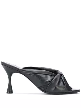 Balenciaga мюли Drapy 80, черный