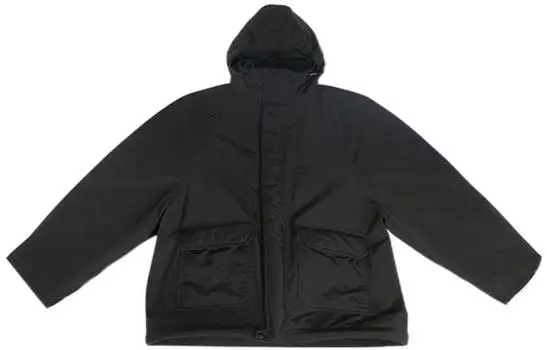 Парка мужская Balenciaga Icon Kick Oversized, черный