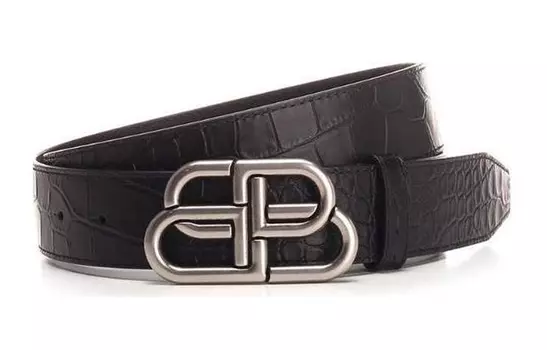 Balenciaga Мужской кожаный ремень, Оригинальная коробка
