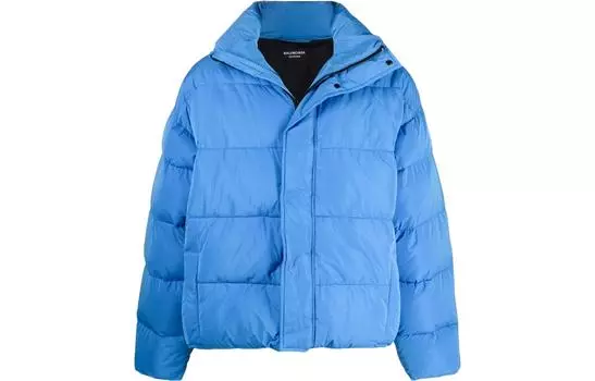 Мужской пуховик Balenciaga, синий