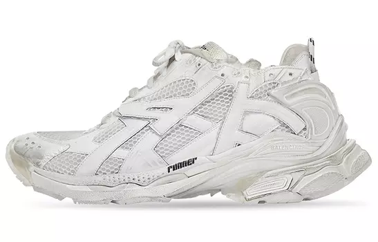 Balenciaga Runner Leather Free Белый