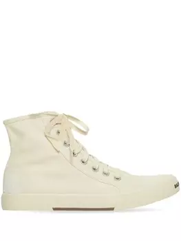 Balenciaga высокие кеды Paris, белый