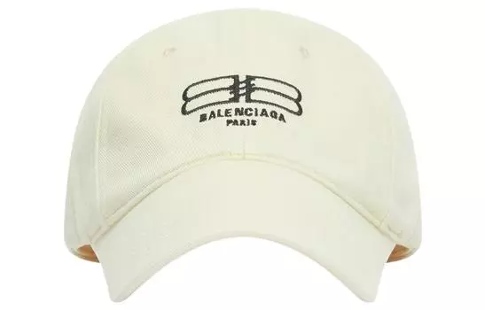 Женская кепка Balenciaga, кремовый