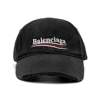 Женская кепка Balenciaga, черный