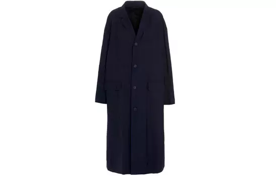 Balenciaga Женский Тренч, цвет Dark Blue