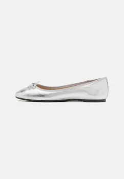 Балетки Abigail Ballet Flat Coach, серебро