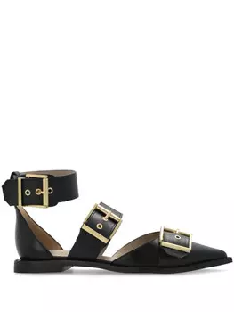 Балетки AllSaints Suttons, черный