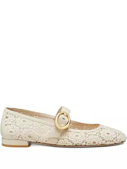 Балетки Arabella Stuart Weitzman, нейтральный