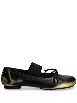 Балетки атомные MM6 Maison Margiela, черный