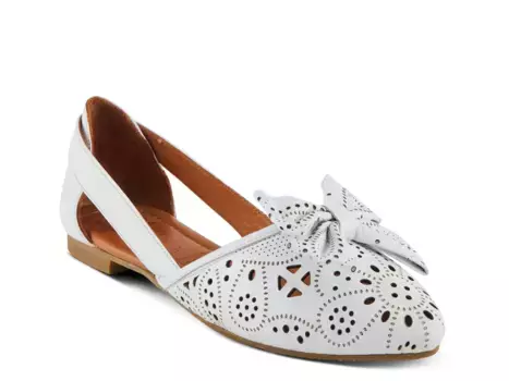 Балетки Bowtiful Flat Spring Step, белый