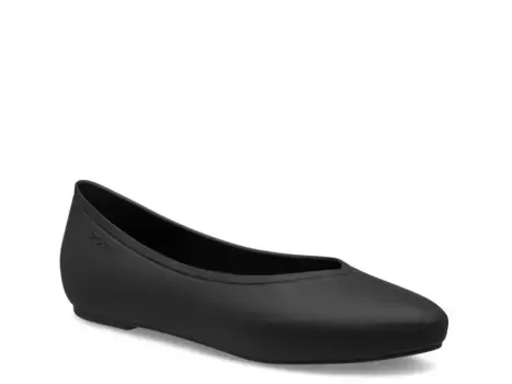 Балетки Brooklyn Flat Crocs, черный