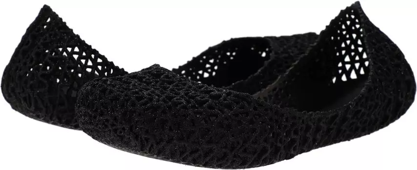 Балетки Campana Papel Mini Melissa, черный