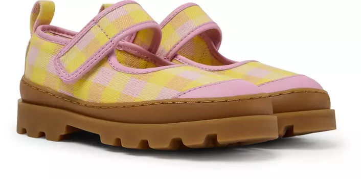Балетки Camper Brutus, цвет Gelb/Rosa